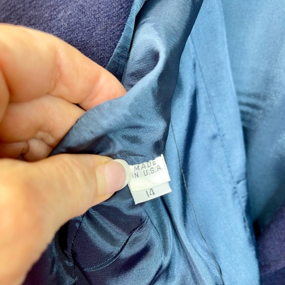 NWT- Larry Levine 100% Wool Blazer & Pleated Skirt– Size 14 ✨ - Picture 5 of 14